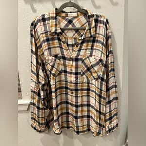 Maurice’s plaid flannel button down